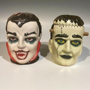 Halloween Candles “FRANKENSTEIN & DRACULA”
